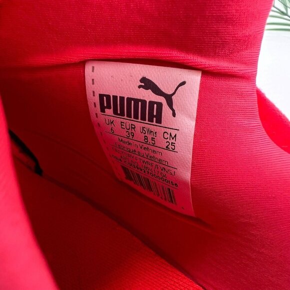 Puma High Risk Red Puma White Fierce Core Training Shoes Women's Size 8.5 - Picture 10 of 10